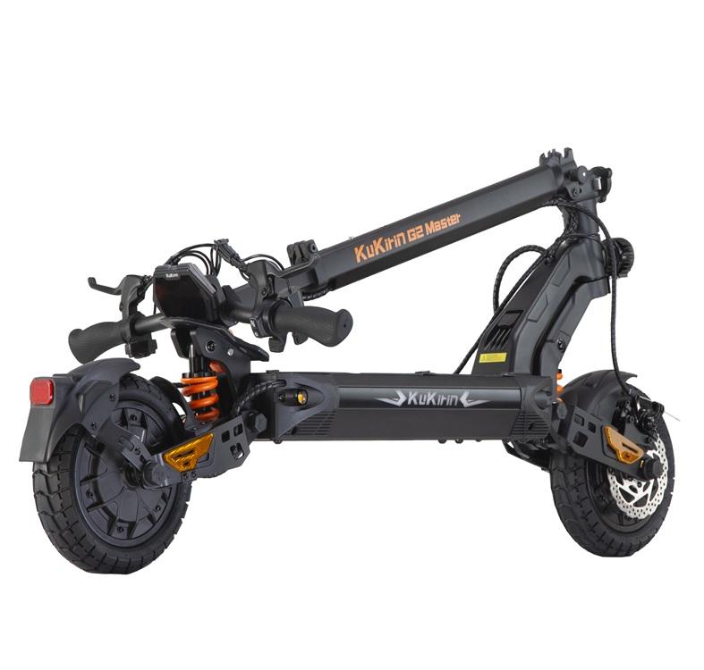 KuKirin G2 Master Adult Electric Scooter, 2x1000W Rated Motor, 52V 20.8Ah Battery, 60km/h Max Speed, 10in Vacuum Tire, Folding Design, IP54 Waterproof