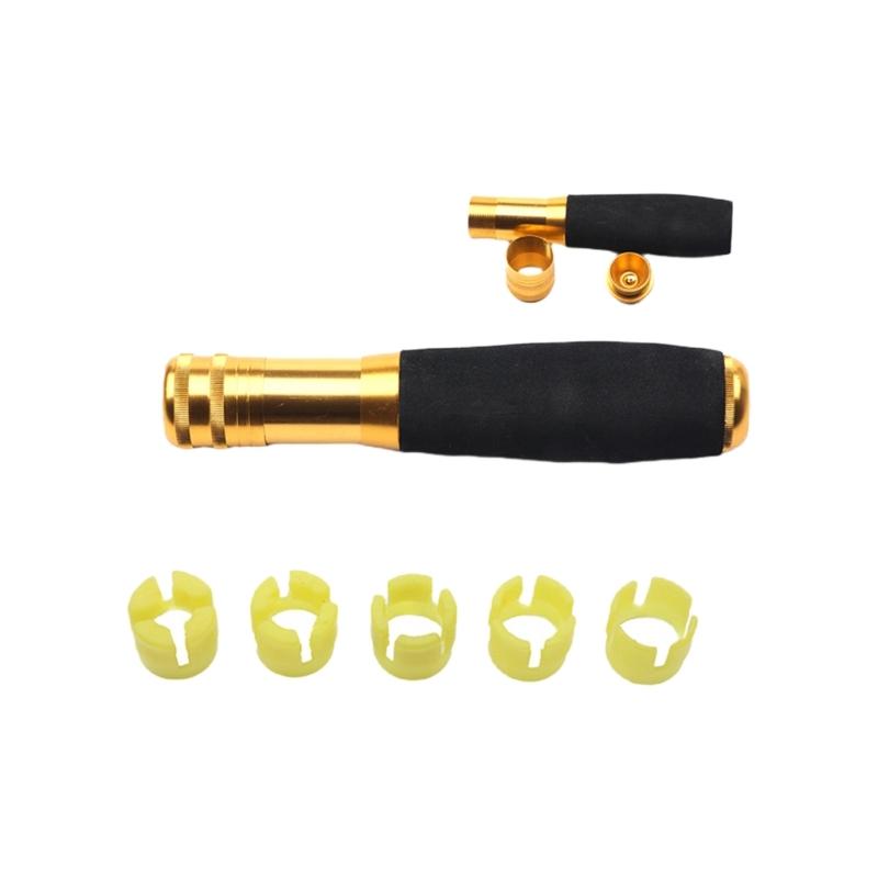 

Wear Resistant Aluminum Rod Poles Grips Professional Fishing Rod Change Handle Grip Comfortable Handle Fishing Equipment