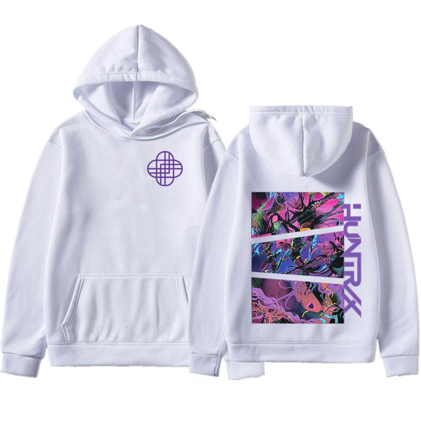 K-pop Demon Hunters Manga Graphics Sweatshirts Mens Women Harajuku High Quality Oversized Loose Casual Pullovers