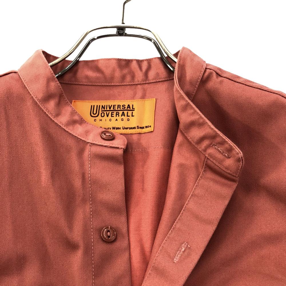 UNIVERSAL OVERALL Ships Any Long Sleeve Band Collar Washable Soft Work One Piece Women Used