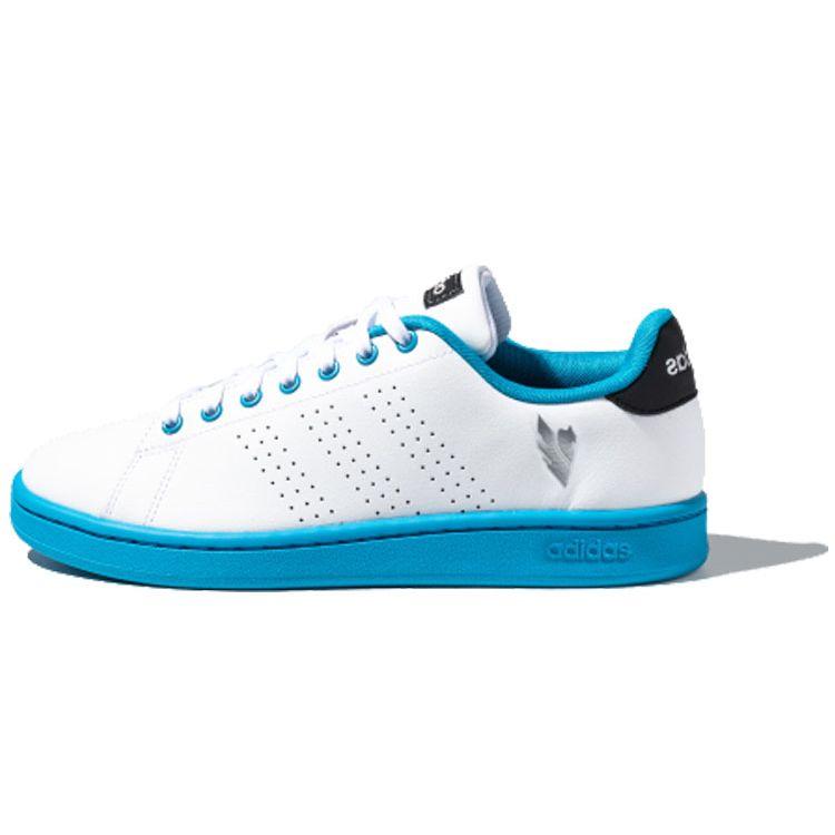 

Adidas Neo Advantage Нескользящие Прочные Низкие Кеды для Скейтборда Мужские Кроссовки Белый Синий FU7724 41⅓