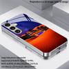 Desert Night Sky Pattern 2D Phone Case for Samsung S26 S25 S24 S23 S22 S21 S20 A56 A36 A16 Electroplated Glass Protective Cover