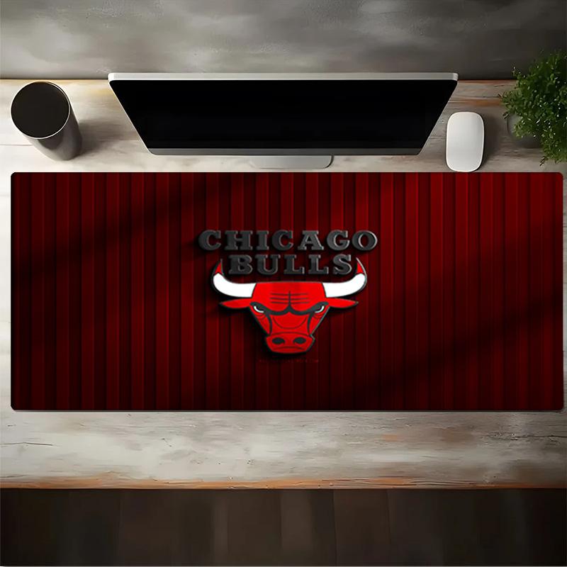 Chicago-Bulls Logo Mouse Pad, Gaming Mouse Pad, Keyboard Pad, Desk Decor for Computer Notebook Fan Gift Birthday Gift