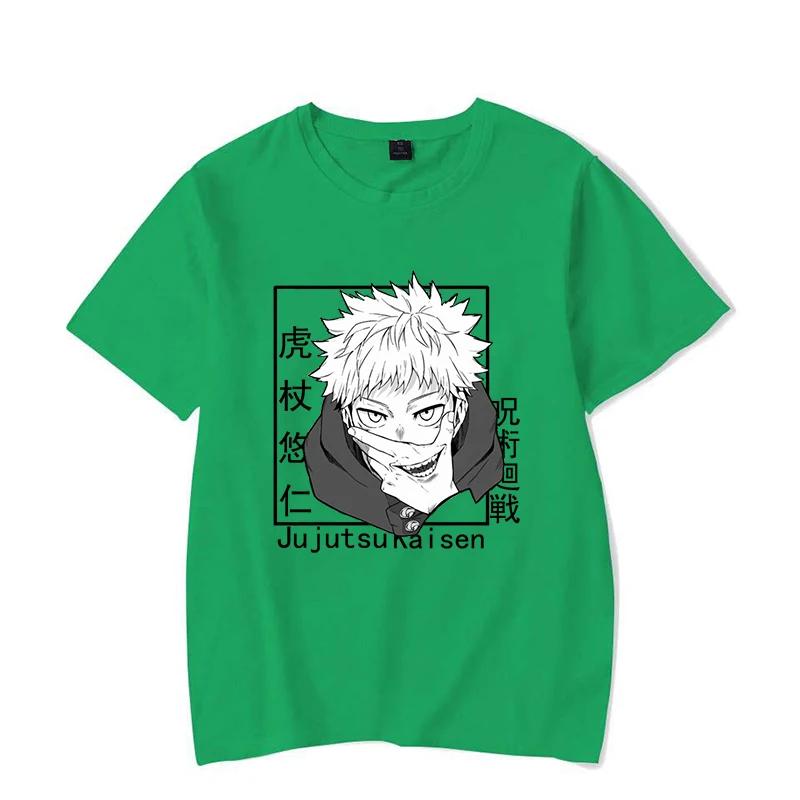 (Premium T-shirt)Funny Anime Print T-Shirt Women Loose Short Sleeve Round Neck Top Female Casual Shirt Tees
