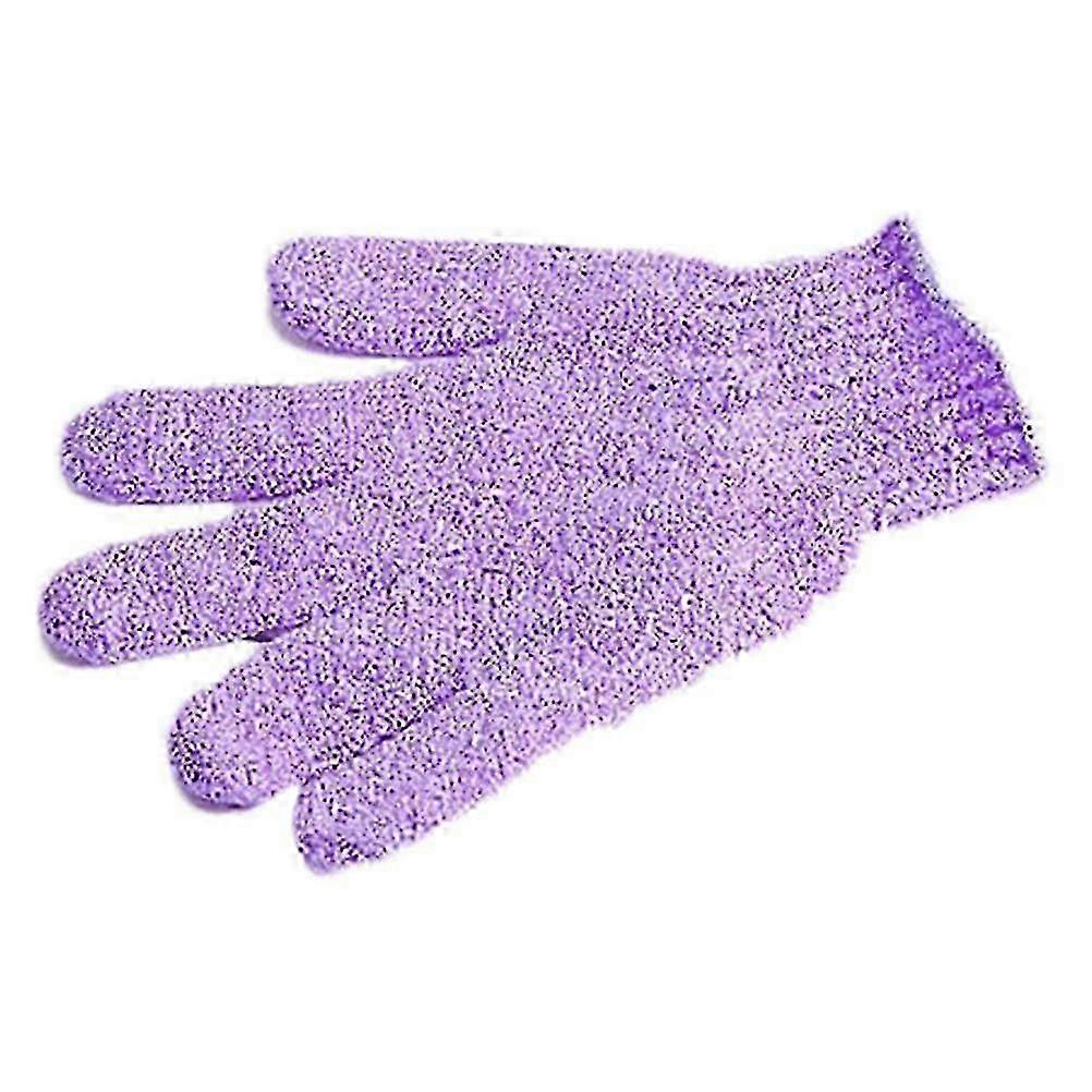 Exfoliating Body Scrub Exfoliator Shower Gloves for Body Cleaning 2Pcs Nylon