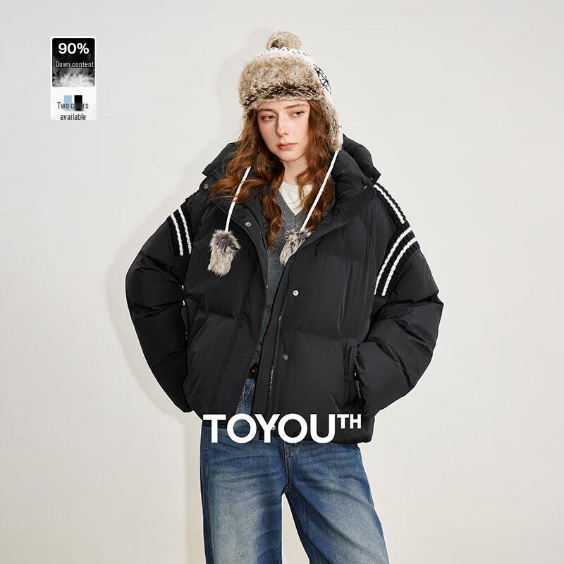 

Chuyu Women s 90% White Duck Down Hooded Winter Jacket XL