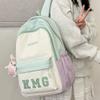 School bag new middle and high school student school bag popular letter campus backpack leisure large capacity computer backpack tide