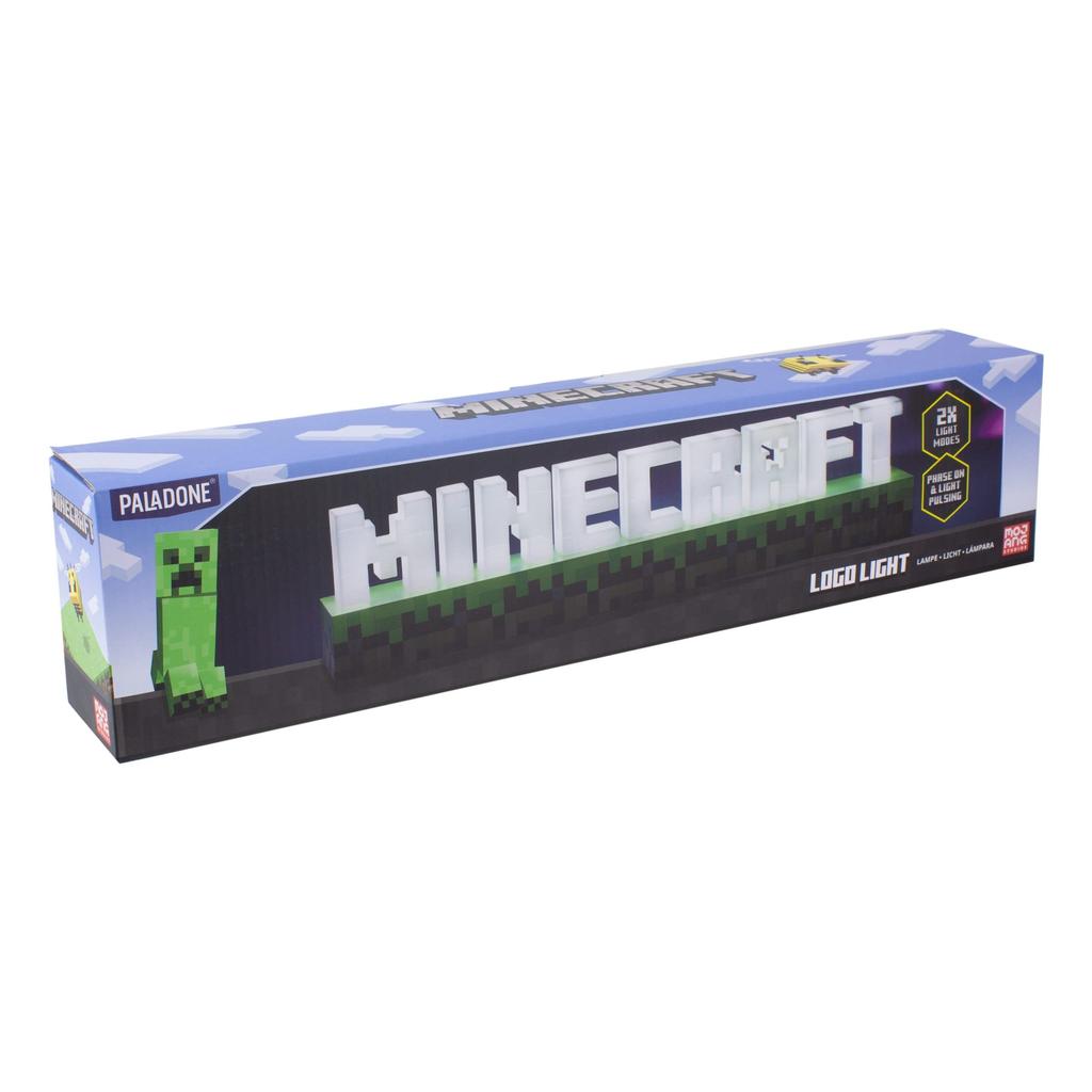 Minecraft Logo Lamp Light, 41.2cm Wide, Product Number 5476 [Parallel Import]