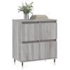 VidaXL Buffet Sonoma gris 60x35x70 cm Bois d'ingénierie 831210