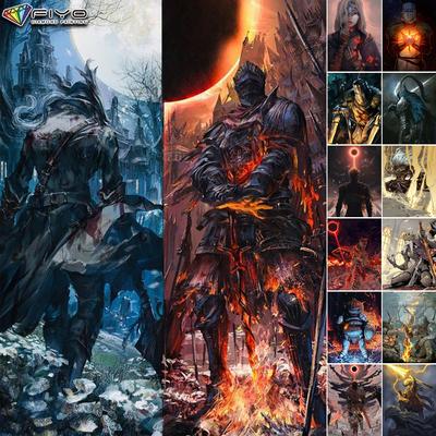 5D DIY Game Dark Souls Cross Stitch Rhinestones Diamond Drawing Embroidery Mosaic Home Decor