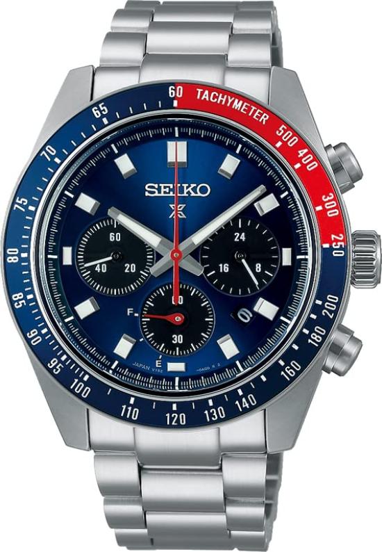 

[Seiko Watch] Наручний годинник PROSPEX SPEEDTIMER Solar Chronograph Large SBDL097 Men s Silver