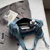 Denim Bag Women's Large Capacity Shoulder Bag Lightweight Crossbody Bag
