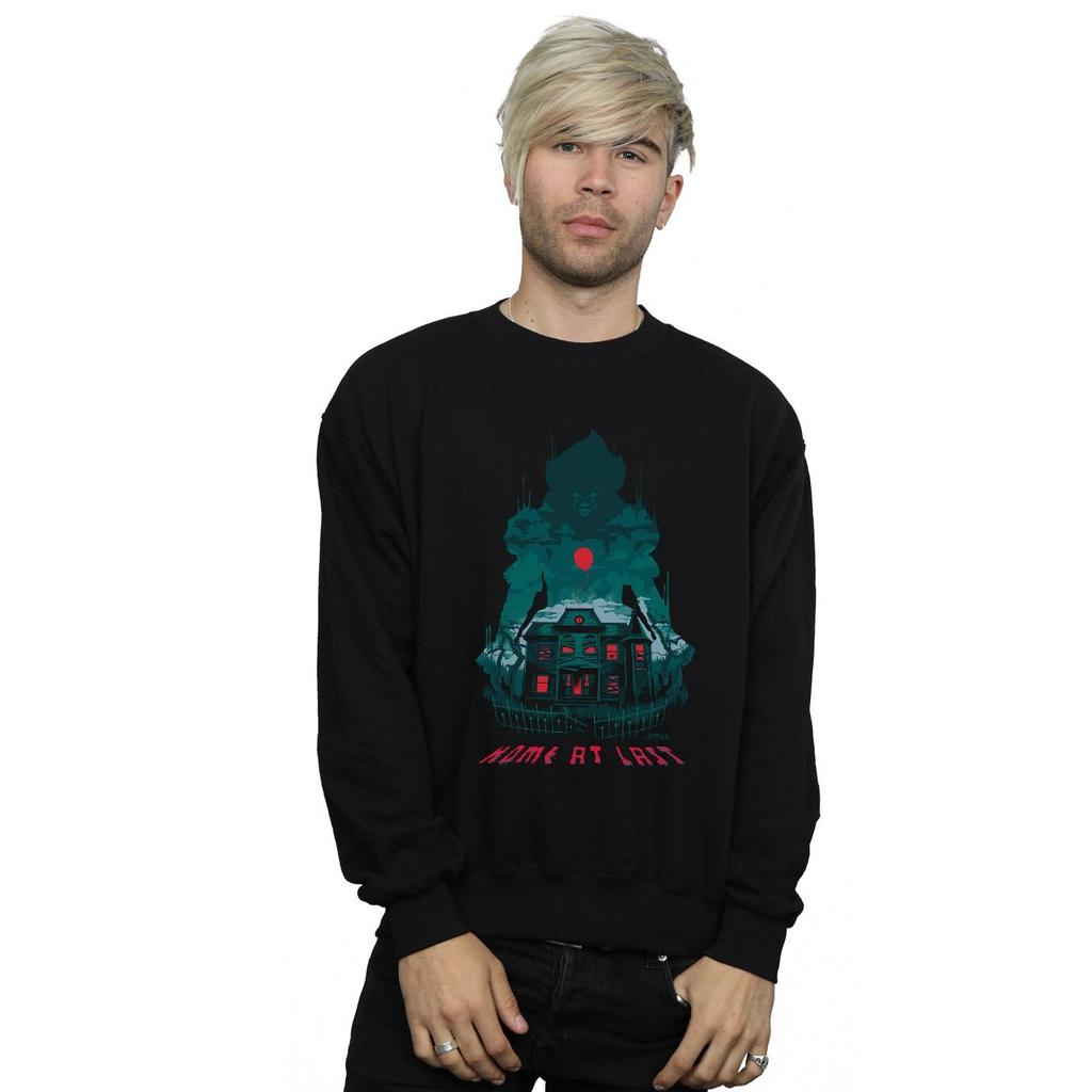 It Chapter 2 Mens Pennywise Home At Last Sweatshirt