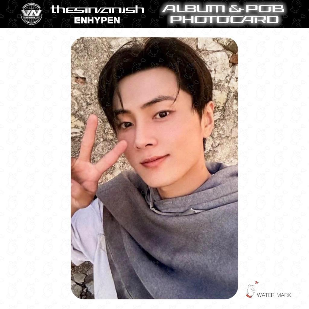 VORBESTELLUNG ENHYPEN THE SIN VANISH ALBUM Fotokarte Japan POB Glücksziehung OFFIZIELL FORBIDDEN AFTERLIGHT STORM FUGITIVES