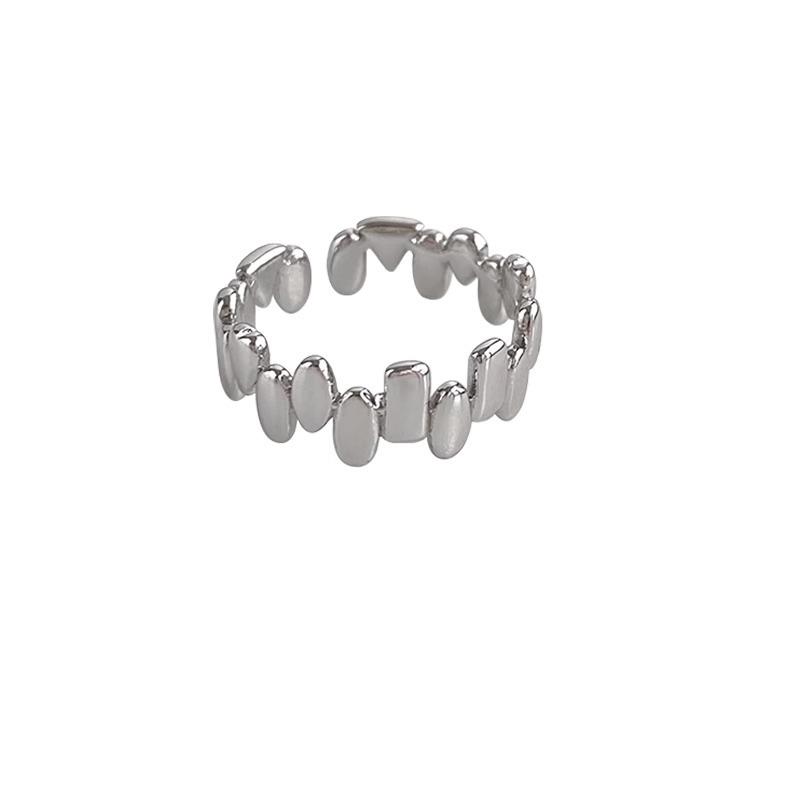 Nischen Geometrischer Offener Ring für Damen - Einzigartiges Design Zeigefinger Schmuck