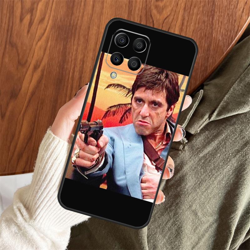 Scarface Tony Montana Case For Samsung Galaxy M06 M16 M36 M56 M33 M15 M55 M31 M13 M12 M14 M53 M32 M52 M35 M34 M54