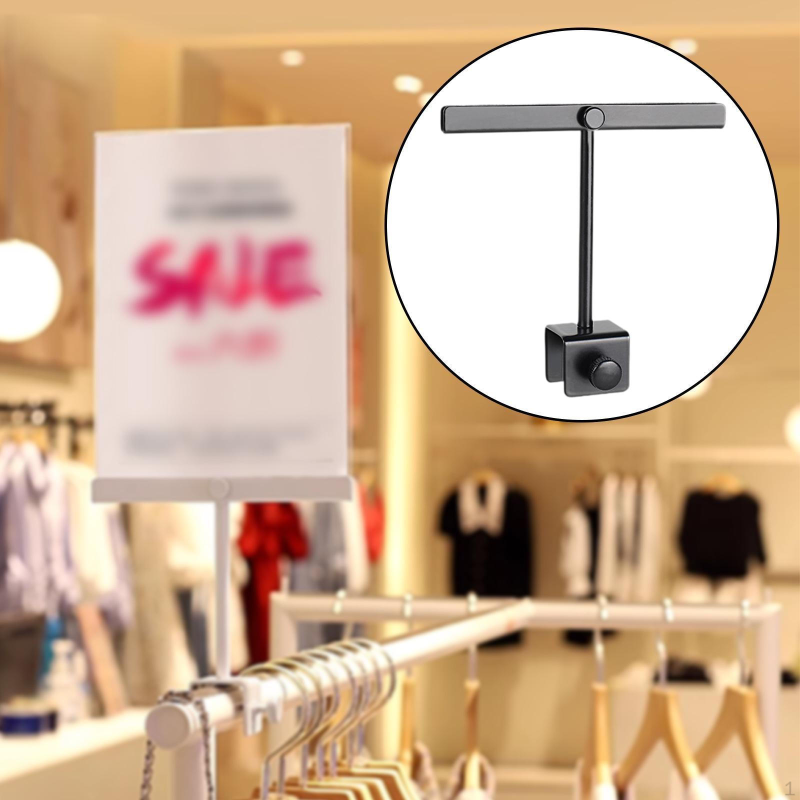 

Clip for Sign Holder, Price Tag Display Shops And Stands золотий