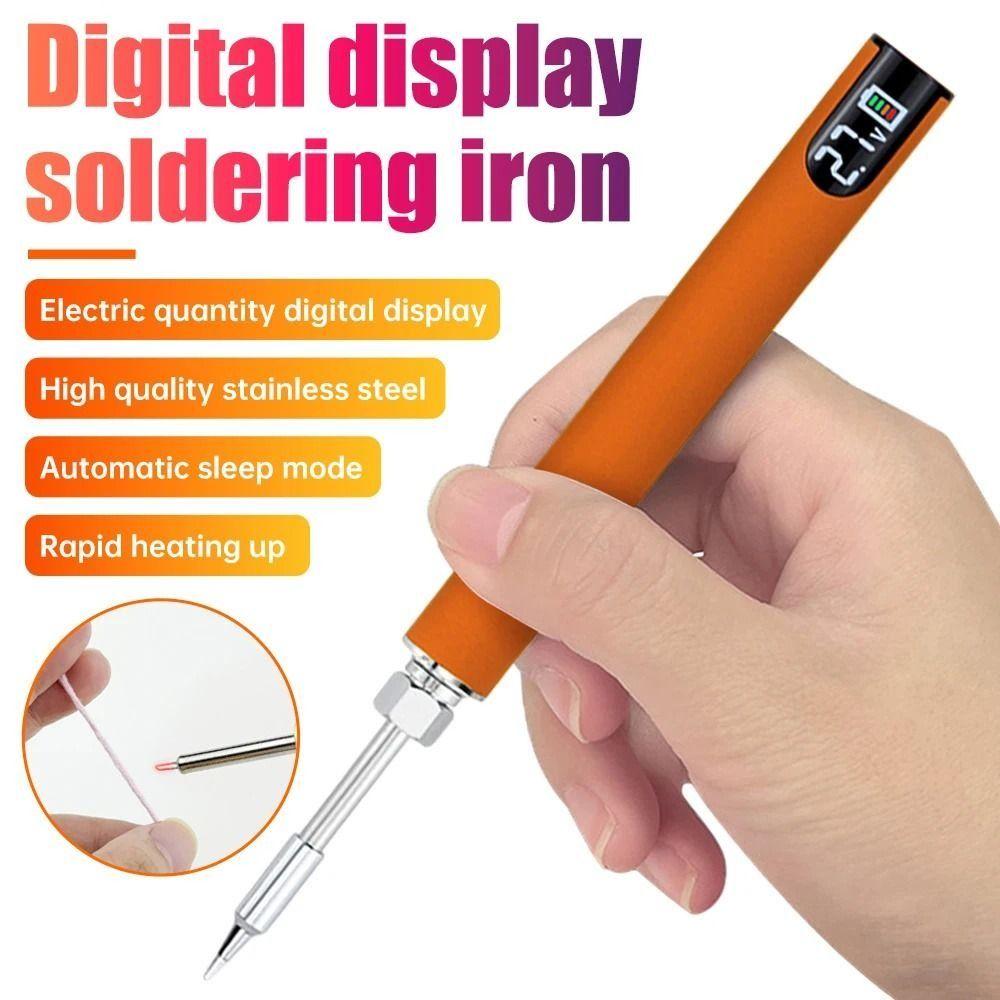 Wireless Electric Soldering Iron USB Fast Charging Welding Tool Kit Pen  Circuit Repair