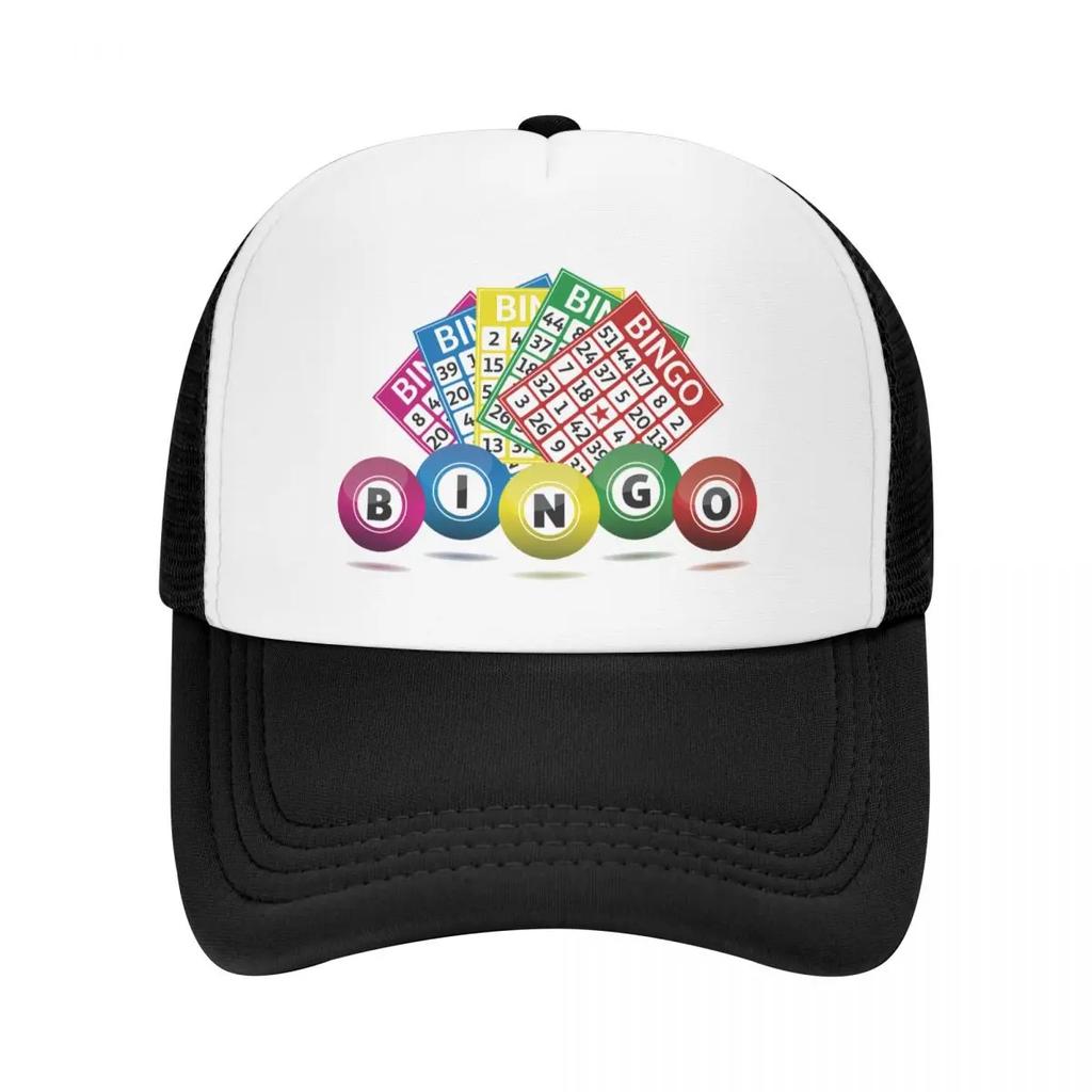 Custom Hot Game Bingo Trucker Hat Women Unisex Adjustable Unisex Baseball Cap Summer Dad Hat