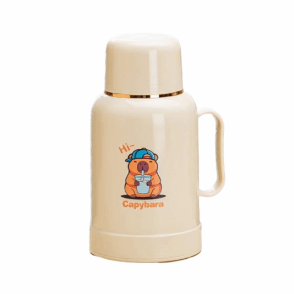 Cartoon Anime Cartoon Isolierter Wasserkocher 1000ML Doppelwandiger Heißwasserspender Verdickt Große Kapazität