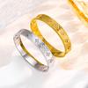 Classic four-leaf clover bracelet women's zircon inlay ring fashion kaleidoscope bracelet women's jewelry high-end fashion jewelry