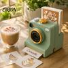 Profesionální výrobník latte art s 3D tištěným fotoaparátem, ruční tiskárna kávy s šablonami, kakao a skořice pro cappuccino