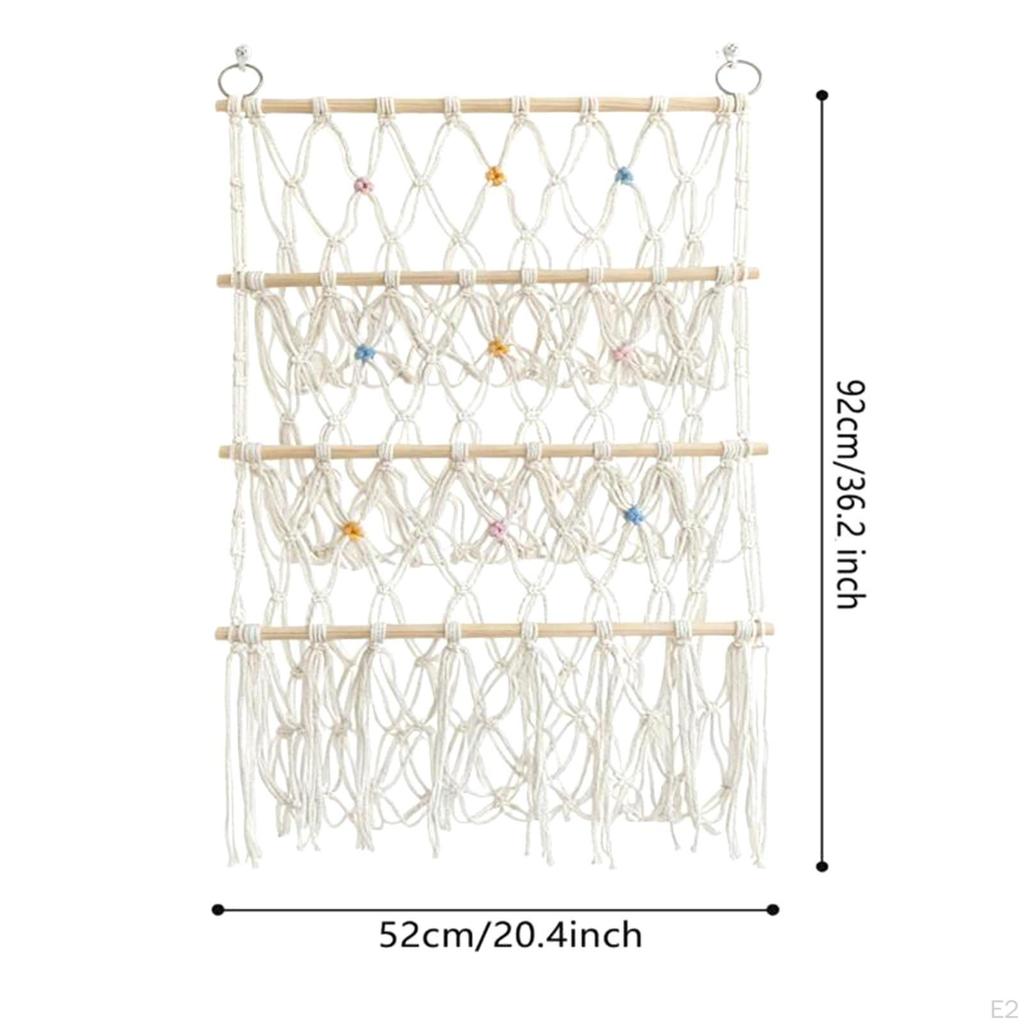 Stuffed Animal Hanging Organizer Kids Room Display Birthday Gift Storage Net Ideas
