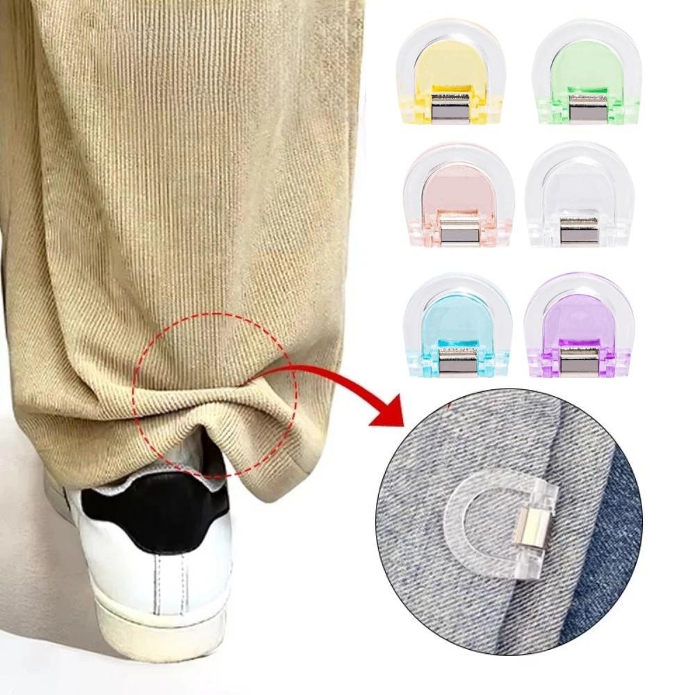 10Pcs Strong Clip Book Label Clip Plastic Paper Clips Set Trouser Leg Clips  Document Binding