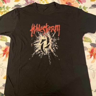 Cadeau Rare du Groupe Halestorm Pour les Fans T-shirt Noir S-235XL JJ189 T-shirt Unisexe