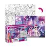 Puzzle 2W1 "My Little Pony" 60 Elements Coloring Book and Puzzle In One 200136