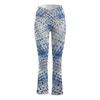 Fashion Womens Sexy Yoga Pants High Waist Cross Wide Leg Color Exercise Yoga Pants
