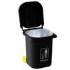 Creative Wall-mounted Trash Can/ashtray With Lid - Personalized Home Design