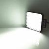 PAir 4.5Inch 16LED 80W 6500K Aluminum Square LED Work Light Fog Driving Lamp Offroad SUV Spotlight Bar Boat