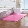 Rectangle/Square Soft Long Plush Fluffy Area Rug Carpet Ground Floor Mat Pad