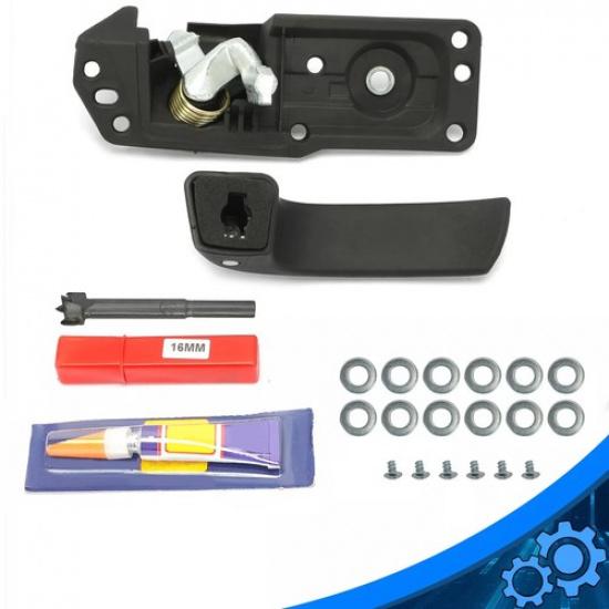 2007-2013 Chevy Silverado Sierra Interior Door Handle Repair ide Passenger RH for 07-13 | Black | Textured | Screw-On | Plastic | Scratch-Resistant