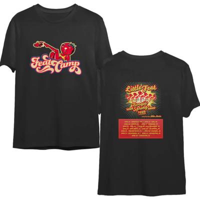 Maglietta Ufficiale Tour Little Feat 2023 – Boogie la Tua Primavera Lontano Stile Vintage Con