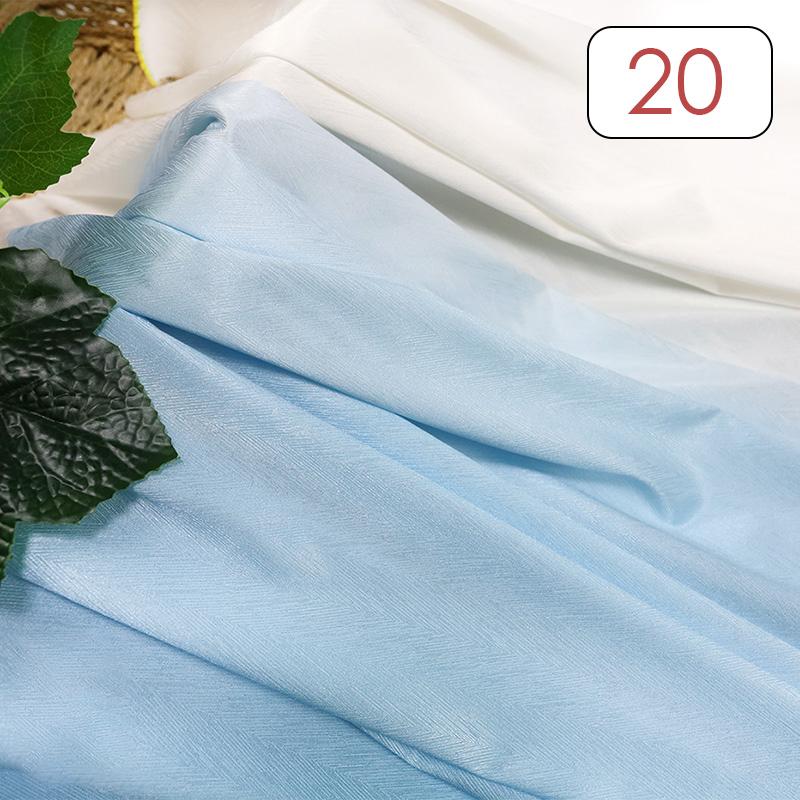 1 Meter Ancient Style Rainbow Gradient Fabric 120D Jacquard Multi-Tones Ombre Tulle Fabric For Sewing Hanfu Dress Stage Costume