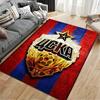 CSKA Emblem Red & Blue Design Suitable As a Non-slip Mat for the Living Room or Bedroom Sofa