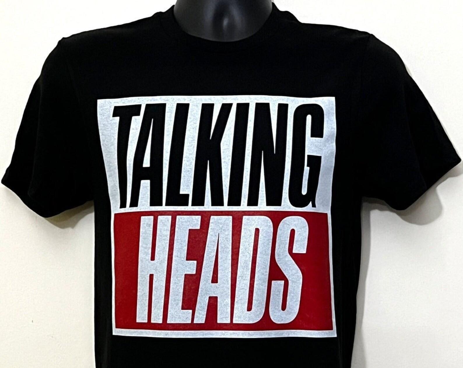 Talking Heads - vintage indie 80s - art rock - talking heads music shirt 2XL