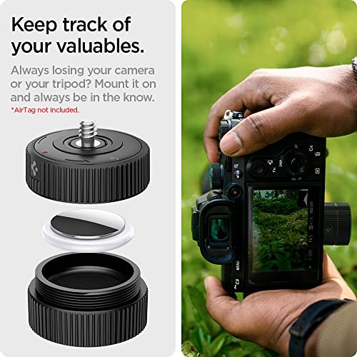 Spigen Camera Adapter Mount for AirTag, Nikon DSLR, Canon DSLR, GoPro, GoPro Hero 8, GoPro Hero 9, GoPro Hero 10, GoPro Hero 11, DJI Pocket, DJI Pocke