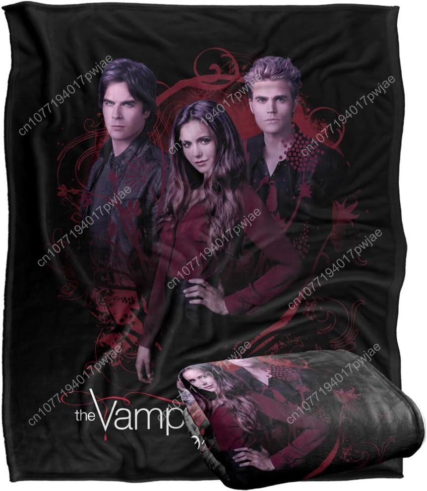 Vampire Diaries Blanket Company of Three Silky Touch Super Soft Throw Blanket 75X95CM