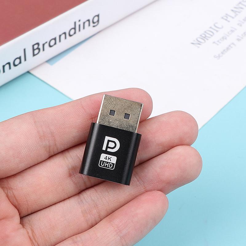 4K Displayport Dummy Plug Dp Virtual Display Adapter Desktop Accessories For Pc Graphics Video Card