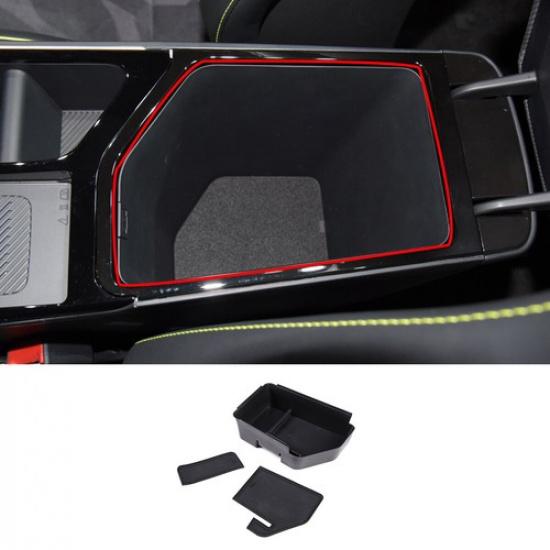Car Center Console Storage Box Armrest Box Organizer Case Tray For Kia EV6 21-22