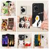 For Huawei Nova Y72 Case MGA-LX3 Cute Cat Duck Cartoon Cover Shockproof Soft TPU Phone Case For Huawei Nova Y72s NovaY72 S Shell