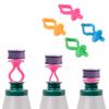 uxcell 50pcs Bobbin Holders for Thread Spools, Spool Tops for A, L and M Bobbins, Prevents Thread from Unlocking, Embroidery, Quilting, Sewing, Pink