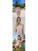 2025 Thai-Inspired Slimming Spaghetti Strap Tank Bikini Set with Hollow Cover-Up