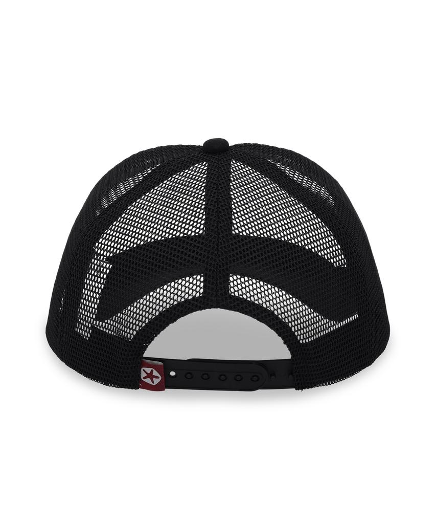 DISCUS ATHLETIC 2026 Pentaport Logo Mesh Trucker Cap White