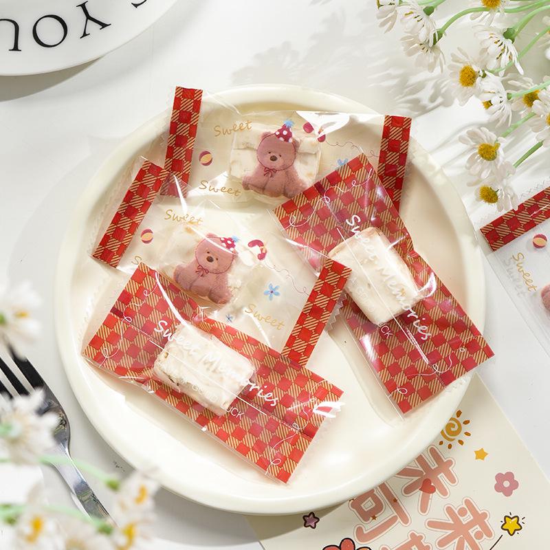 2026 Christmas Nougat Toffee & Candy Sealing Bags - Milk Jujube Design
