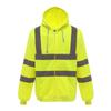 Autumn/Winter Thick Reflective Hoodie, Outdoor Traffic Safety Gear