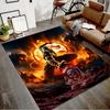 1pc M-Mortal Kombat1 Design Printed Area Rug Carpet for Bedroom Living Room Home Decor Rugs Mat Non Slip Mat Rug for Bedside